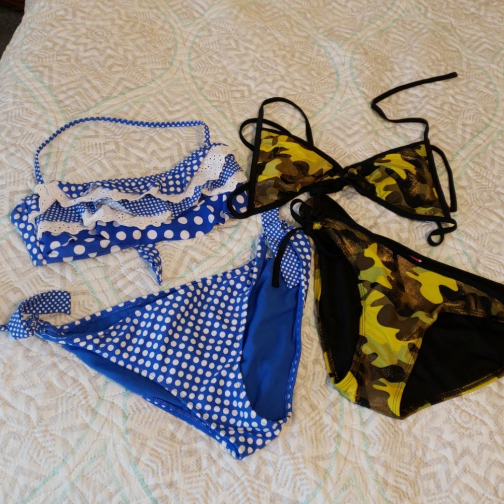 2 bikinis...nauti and nice